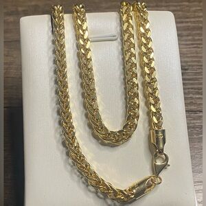 Real 18K Saudi Gold Chain